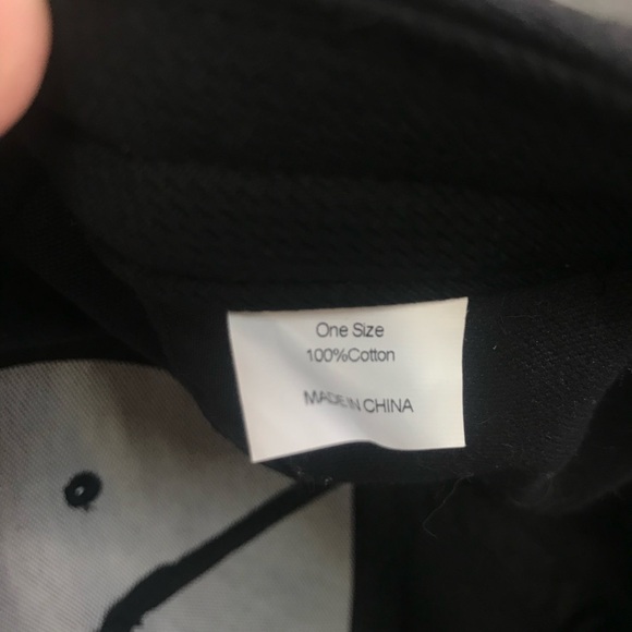 Grundens Black Baseball Snapback Cap Hat Embroidered Orange Logo - Picture 5 of 6